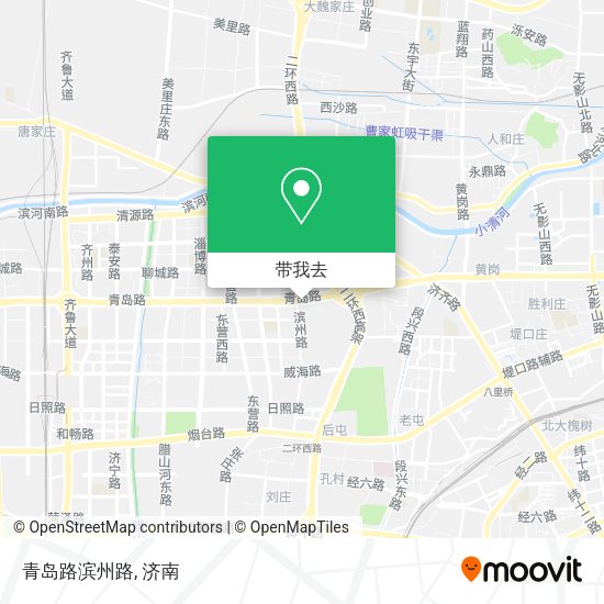 青岛路滨州路地图