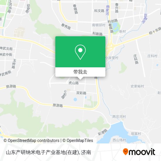 山东产研纳米电子产业基地(在建)地图