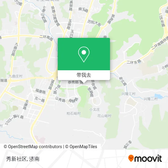 秀新社区地图