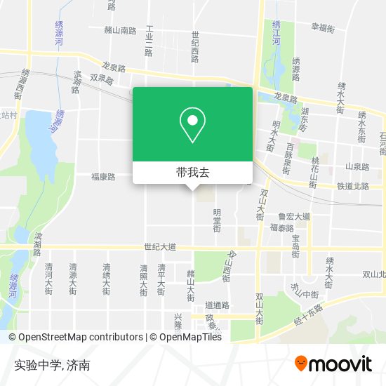 实验中学地图