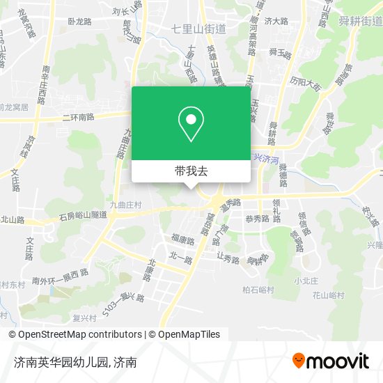 济南英华园幼儿园地图