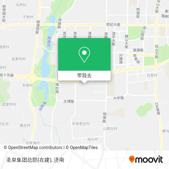 圣泉集团总部(在建)地图