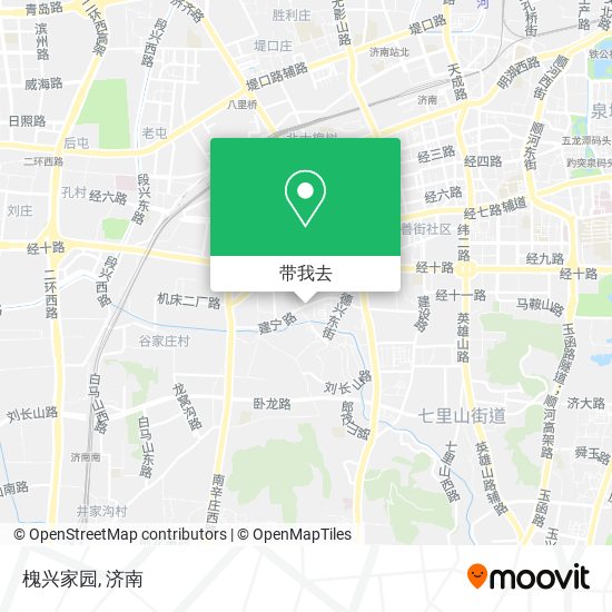 槐兴家园地图