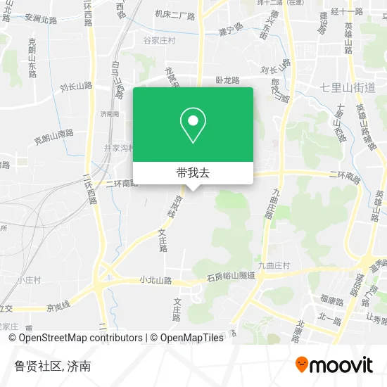 鲁贤社区地图