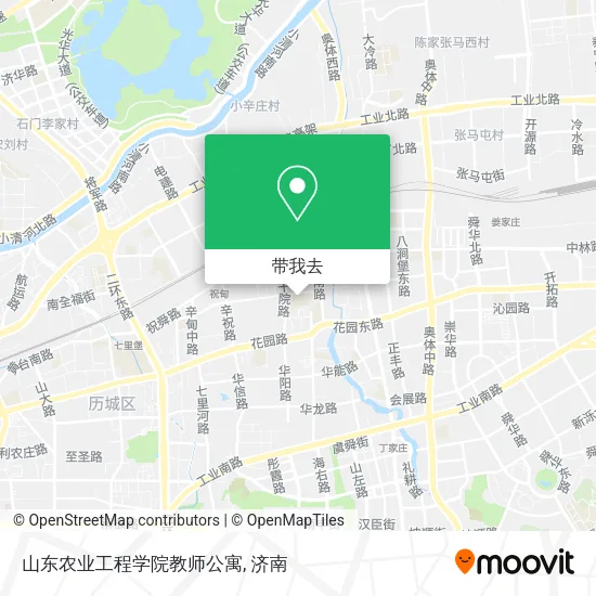 山东农业工程学院教师公寓地图
