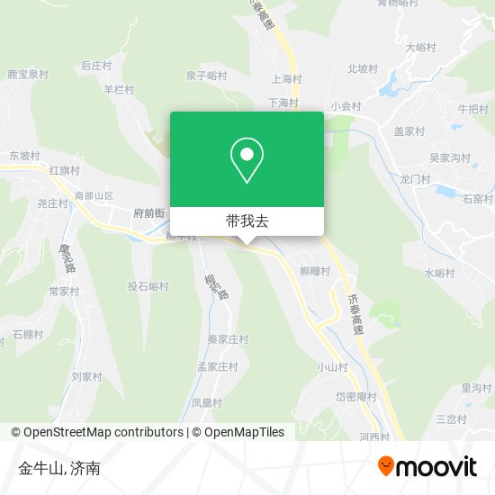金牛山地图
