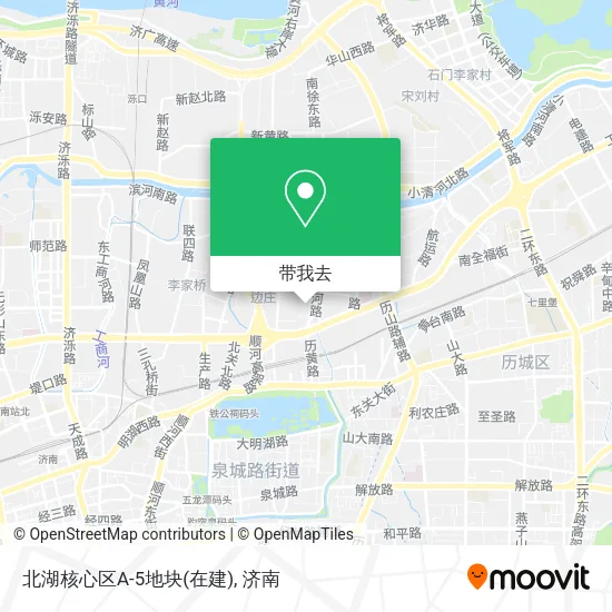 北湖核心区A-5地块(在建)地图