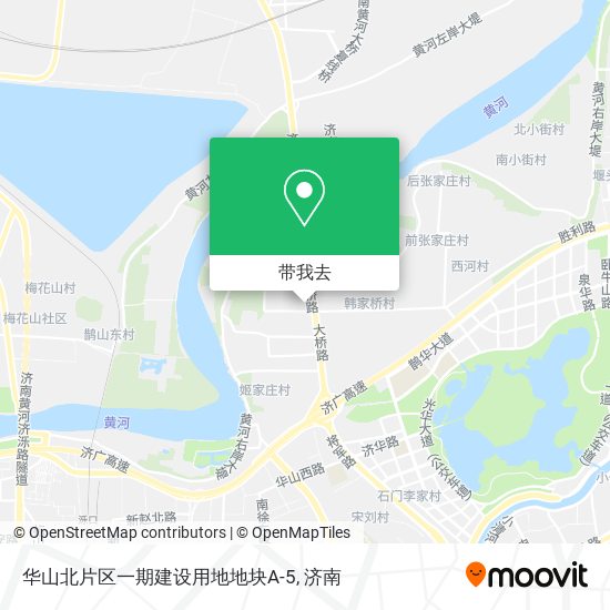 华山北片区一期建设用地地块A-5地图