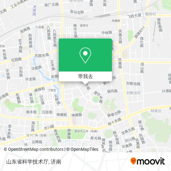 山东省科学技术厅地图