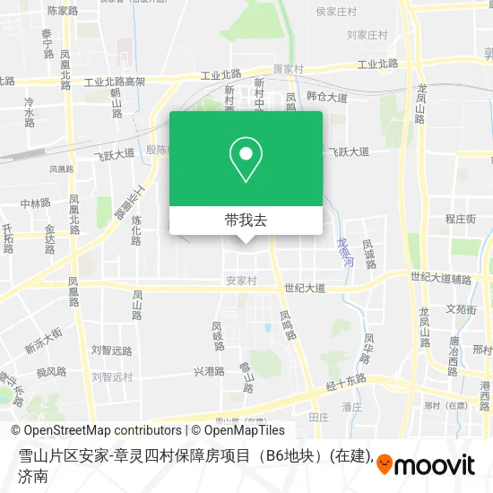 雪山片区安家-章灵四村保障房项目（B6地块）(在建)地图