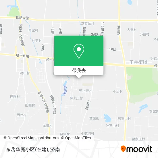 东岳华庭小区(在建)地图