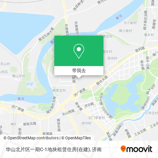 华山北片区一期C-1地块租赁住房(在建)地图