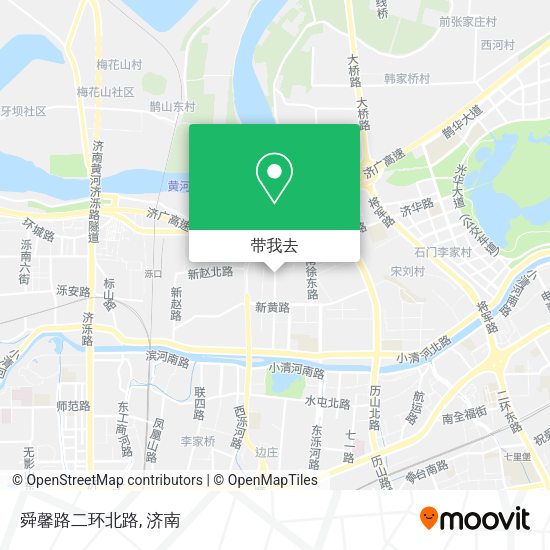 舜馨路二环北路地图