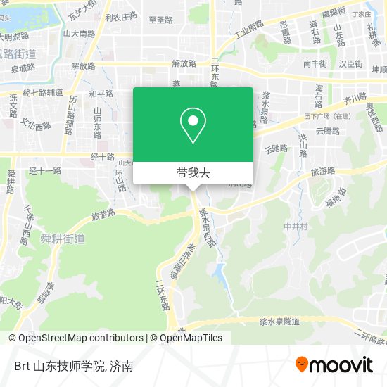 Brt 山东技师学院地图
