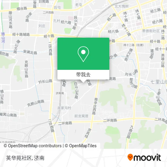 英华苑社区地图