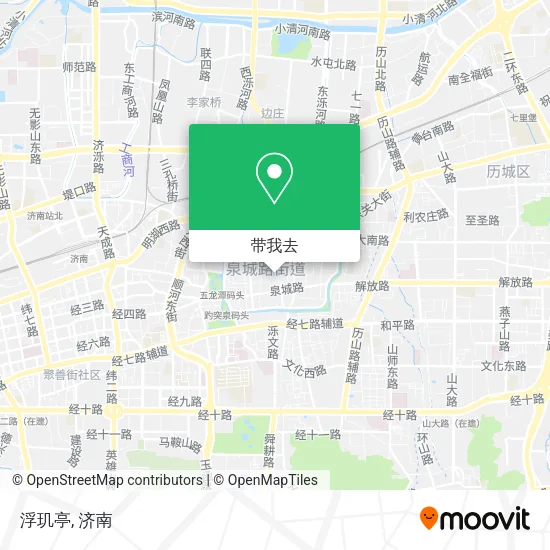 浮玑亭地图