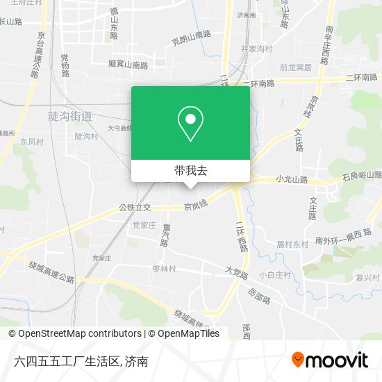 六四五五工厂生活区地图