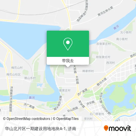 华山北片区一期建设用地地块A-1地图