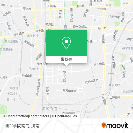 陆军学院南门地图