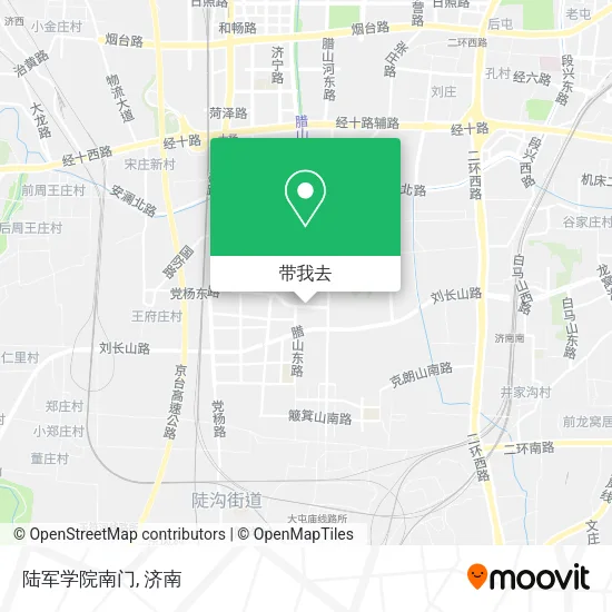陆军学院南门地图