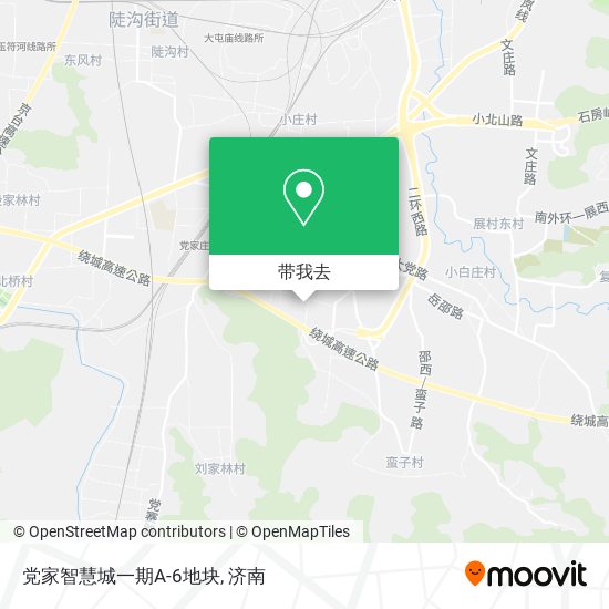 党家智慧城一期A-6地块地图