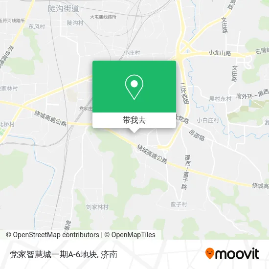 党家智慧城一期A-6地块地图