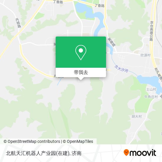 北航天汇机器人产业园(在建)地图