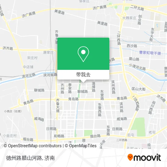 德州路腊山河路地图