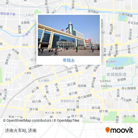 济南火车站地图