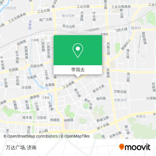 万达广场地图