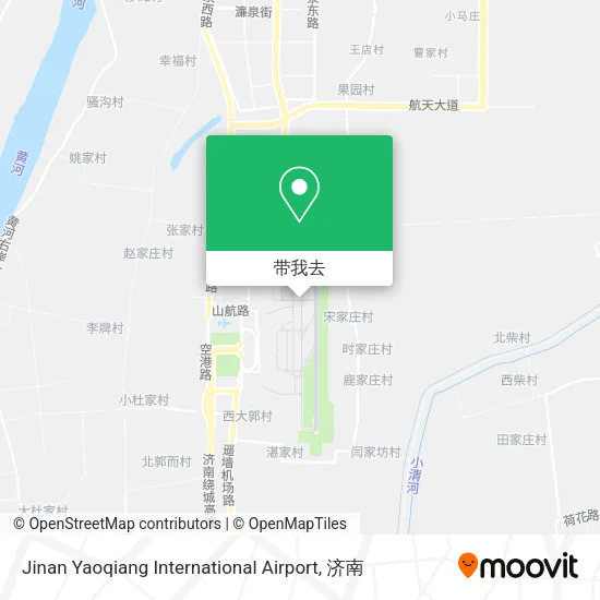 Jinan Yaoqiang International Airport地图