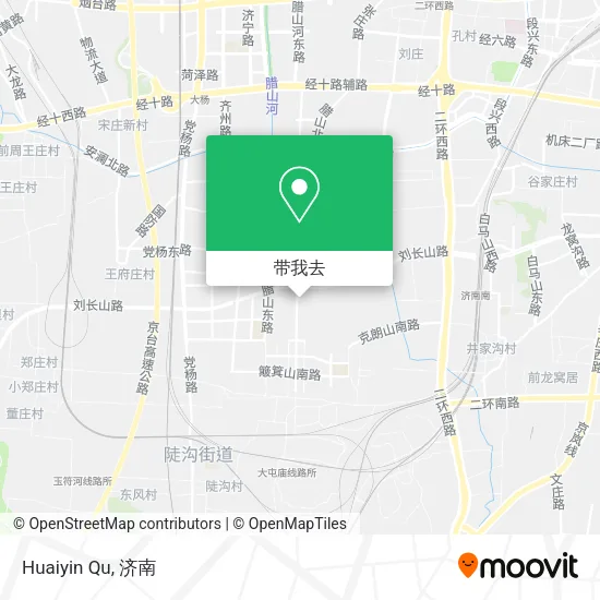 Huaiyin Qu地图