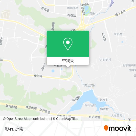彩石地图