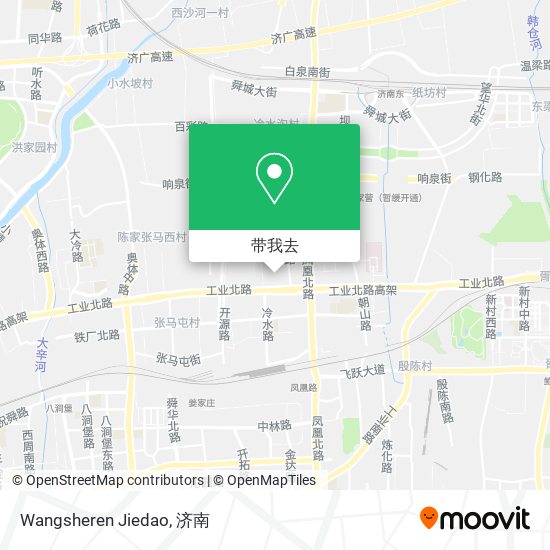 Wangsheren Jiedao地图