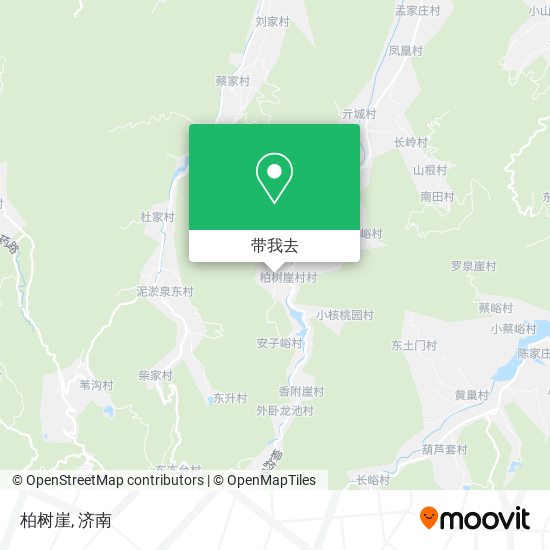 柏树崖地图
