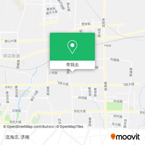 流海庄地图