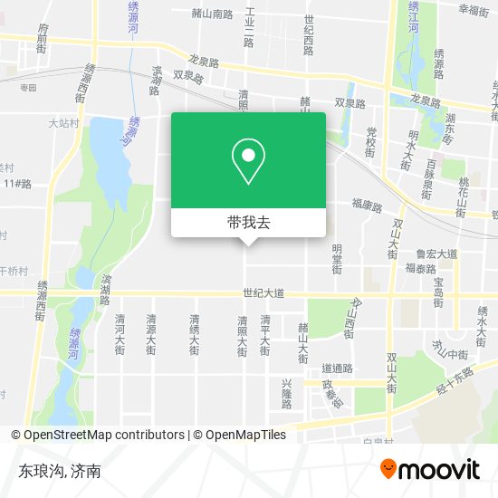 东琅沟地图