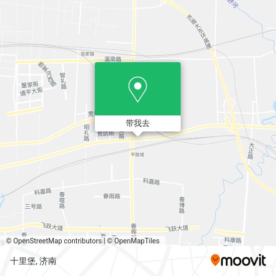 十里堡地图
