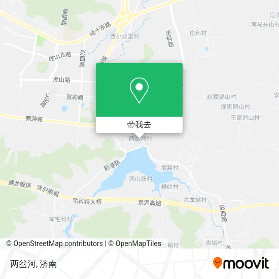 两岔河地图