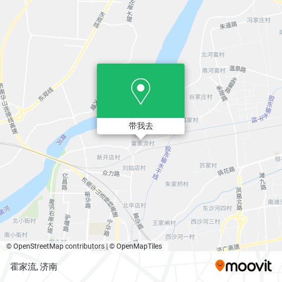 霍家流地图