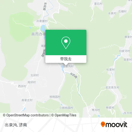 出泉沟地图