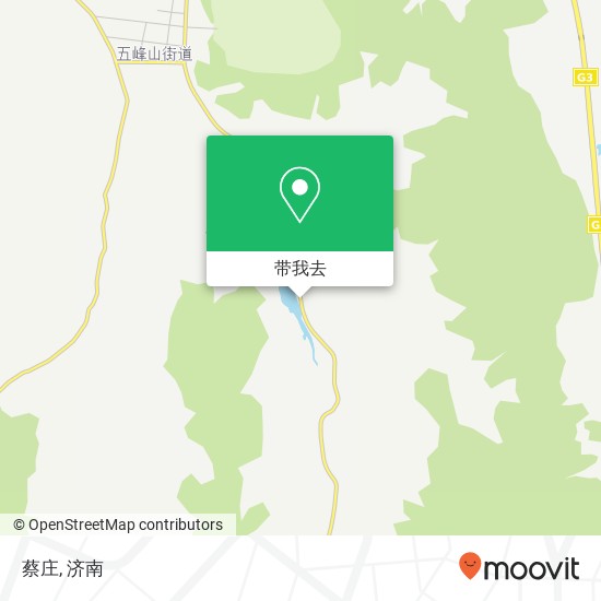 蔡庄地图