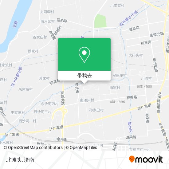 北滩头地图