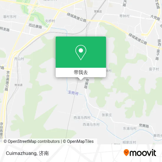 Cuimazhuang地图