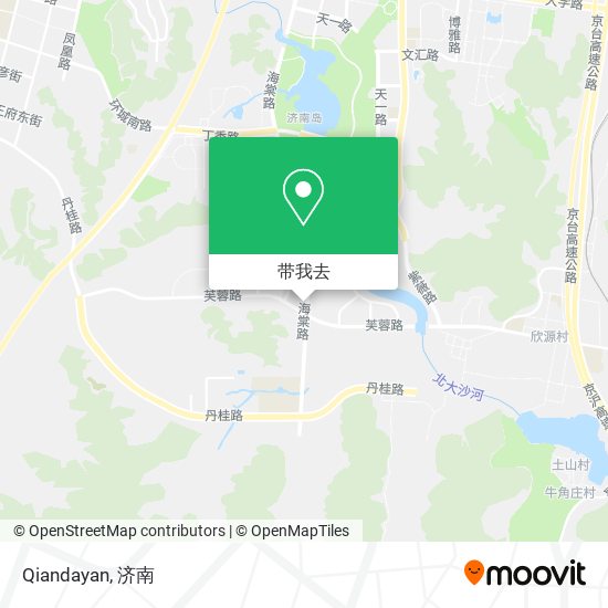 Qiandayan地图