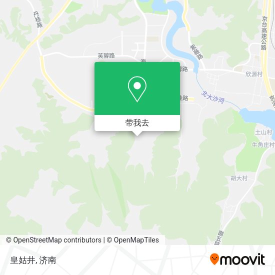 皇姑井地图