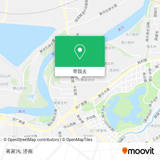 蒋家沟地图
