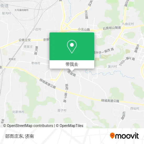 邵而庄东地图