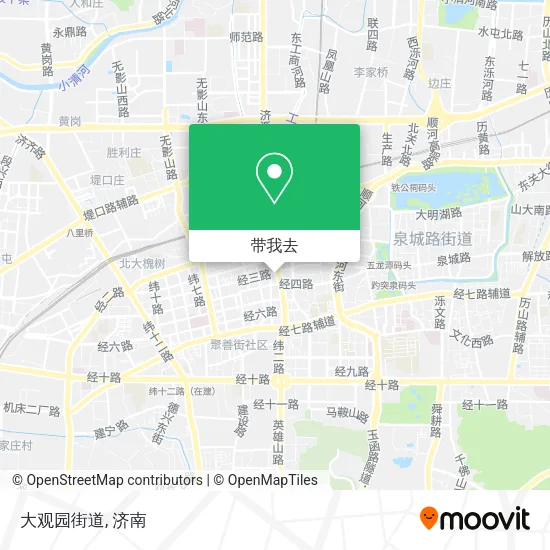 大观园街道地图