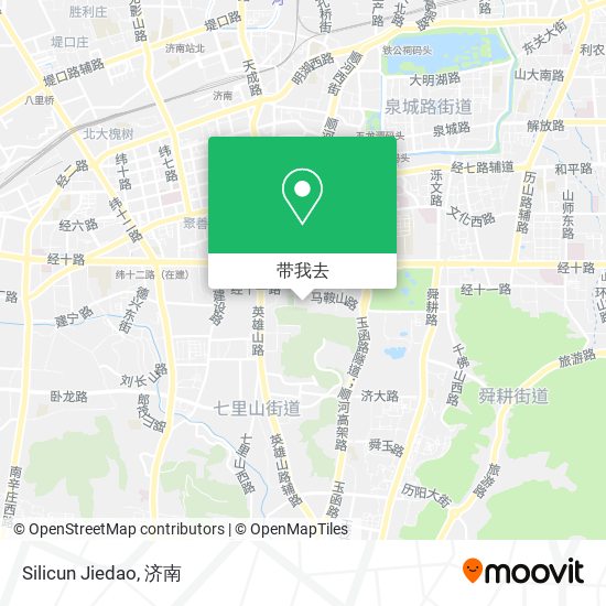 Silicun Jiedao地图